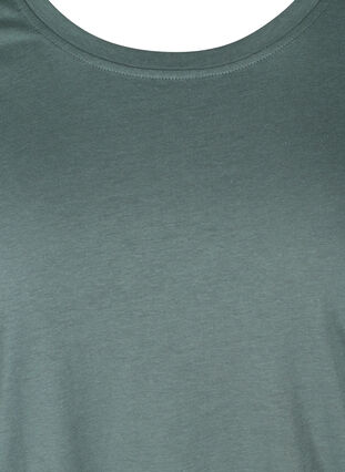 T-shirt à manches courtes avec bas ajustable, Balsam Green, Packshot image number 2