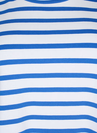 T-shirt en coton rayé, Blue Stripes, Packshot image number 2