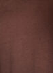 T-shirt en coton uni basique, Marron, Packshot image number 2