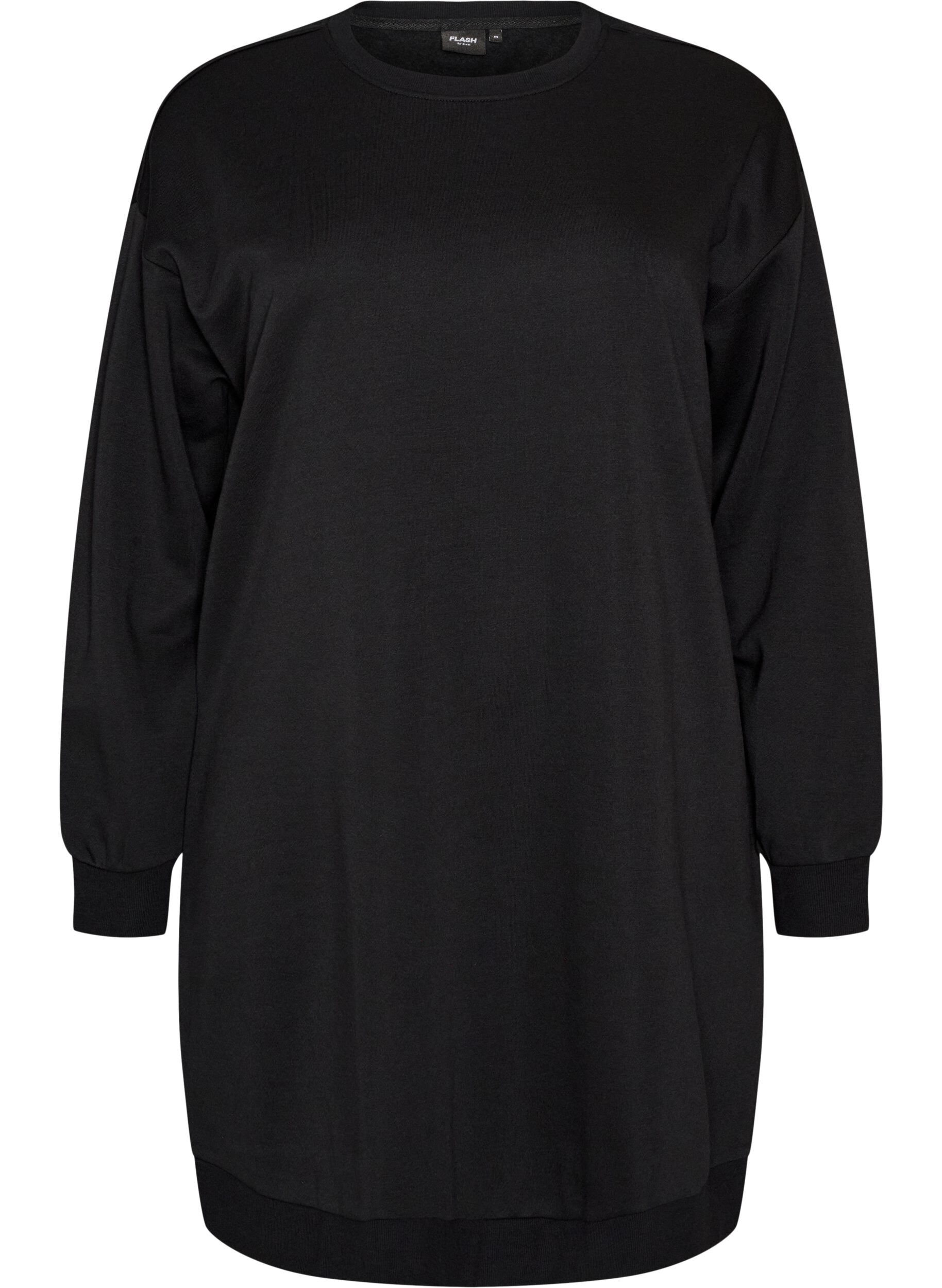ZizziRobe sweat ample avec des poches, Noir, Packshot image number 0