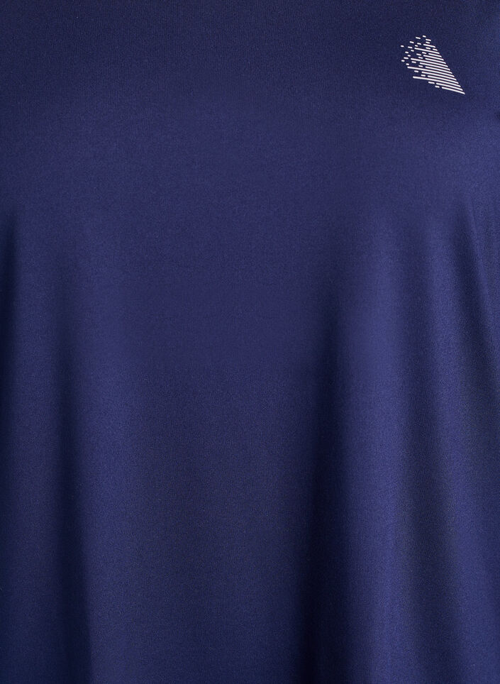 Haut de sport avec manches 3/4, Bleu, Packshot image number 2
