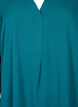 Robe à manches longues et encolure en V., Deep Teal, Packshot image number 2