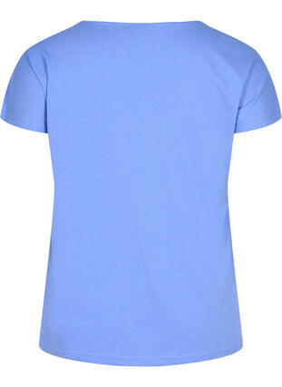 T-shirt en mélange coton, Ultramarine, Packshot image number 1