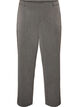 Pantalon de costume taille haute coupe droite, Gris anthracite, Packshot image number 0