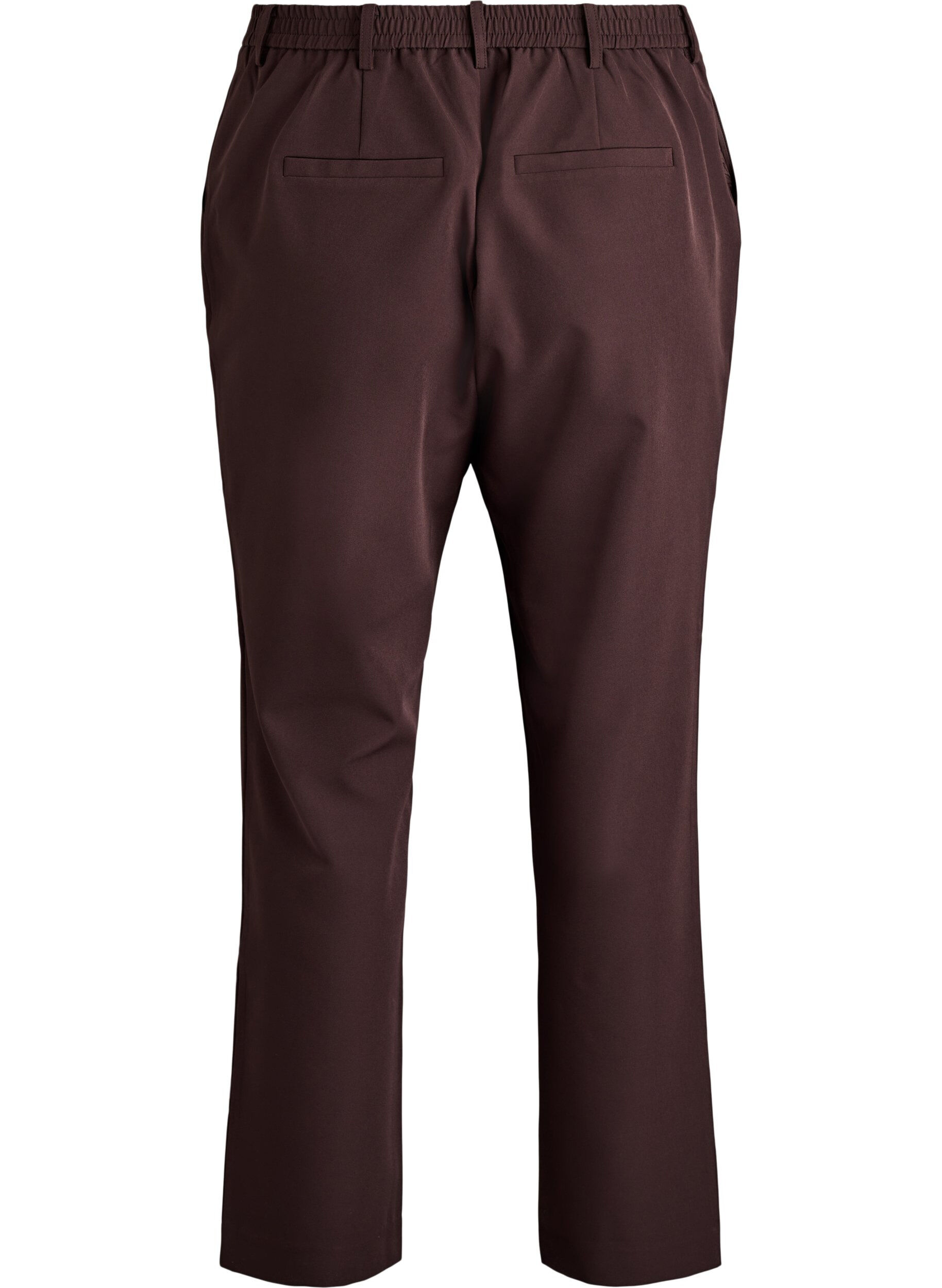 ZizziPantalon avec poches et jambes droites, Marron, Packshot image number 1