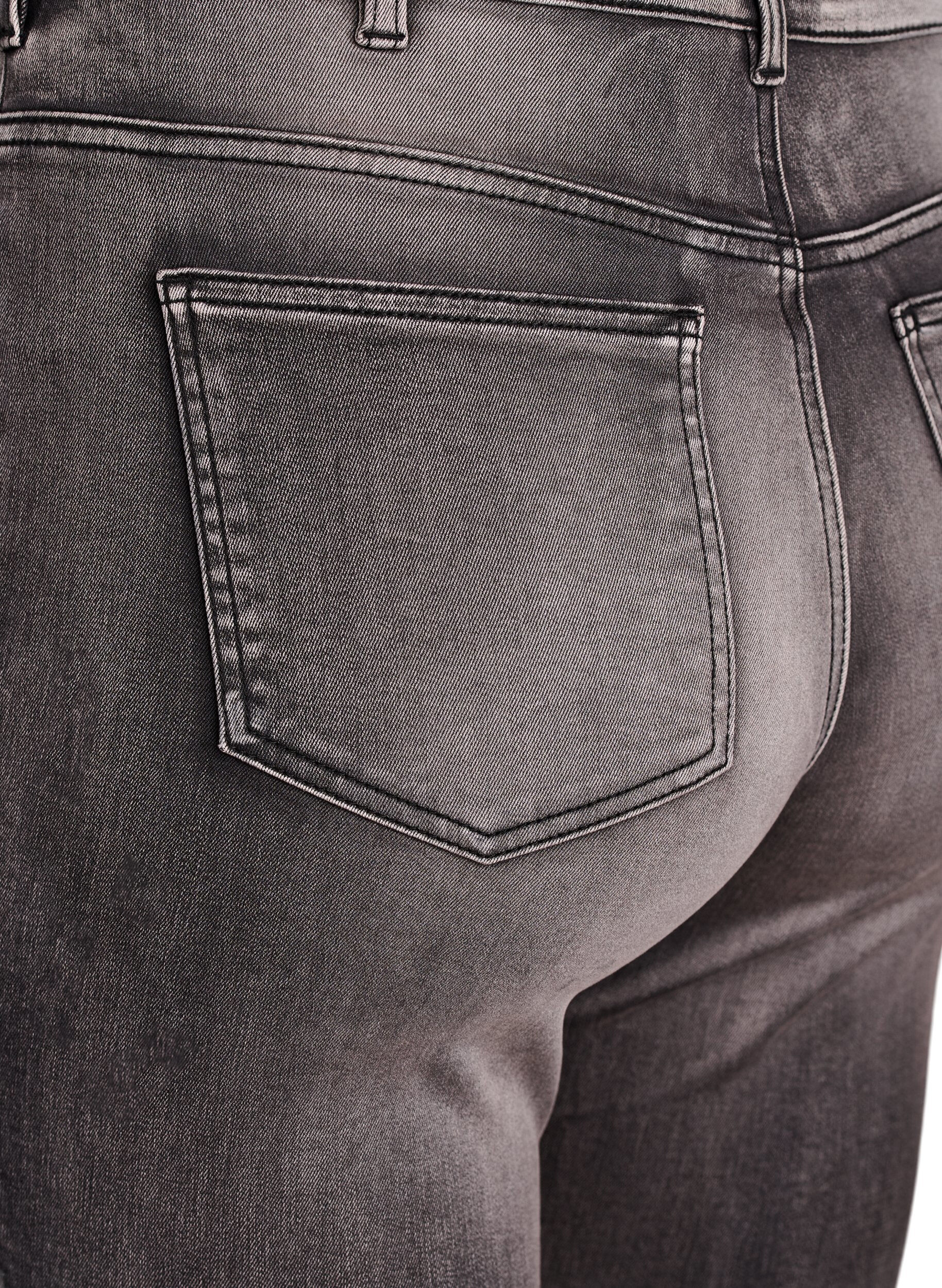 ZizziJean Amy super slim &agrave; taille haute, Gris anthracite, Packshot image number 3