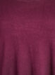 Blouse en maille avec boutons sur le c&ocirc;t&eacute;, Bordeaux, Packshot image number 2