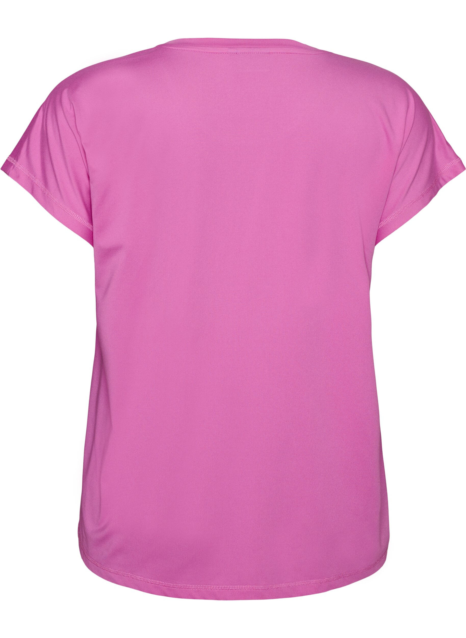 ZizziT-shirt de sport couleur unie, Violet, Packshot image number 1
