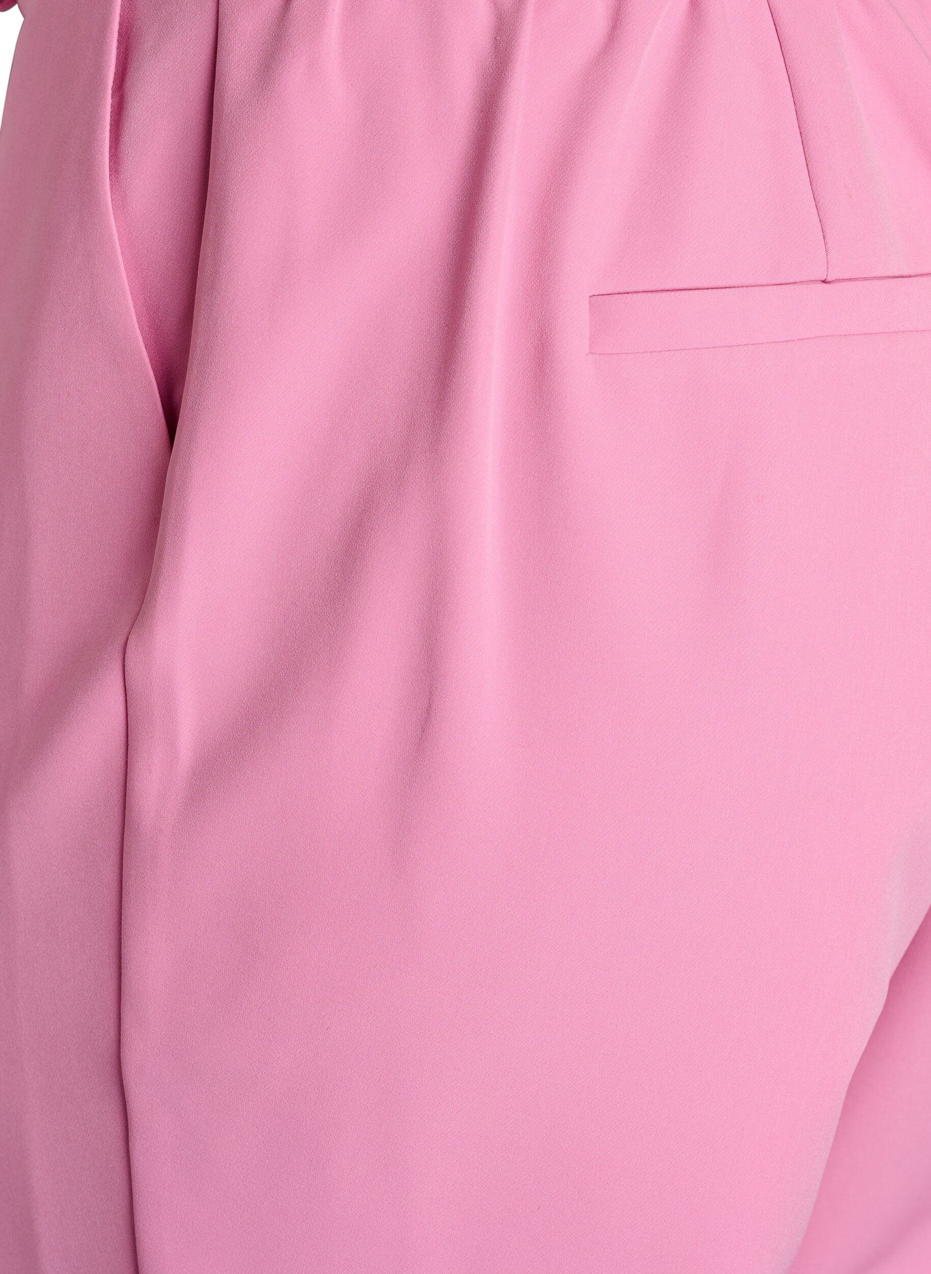 ZizziPantalon avec poches et jambes droites, Rose, Packshot image number 3