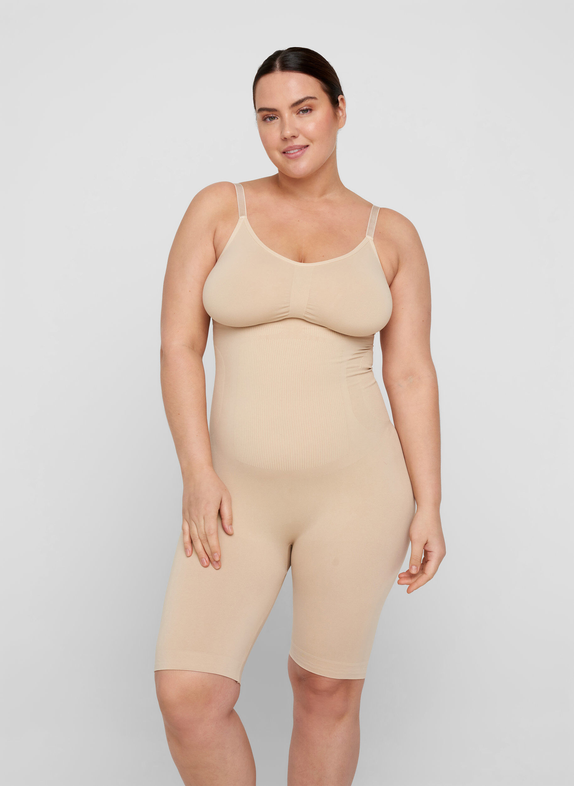 Zizzi Salopette gainante Shapewear, Nude, Model image number 0