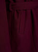 Manteau court avec une ceinture, Bordeaux foncé, Packshot image number 3