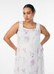 Robe d'&eacute;t&eacute; avec bretelles larges, Blanc, Model image number 2