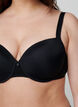 Soutien-gorge moul&eacute; avec r&eacute;sille, Noir, Model image number 3