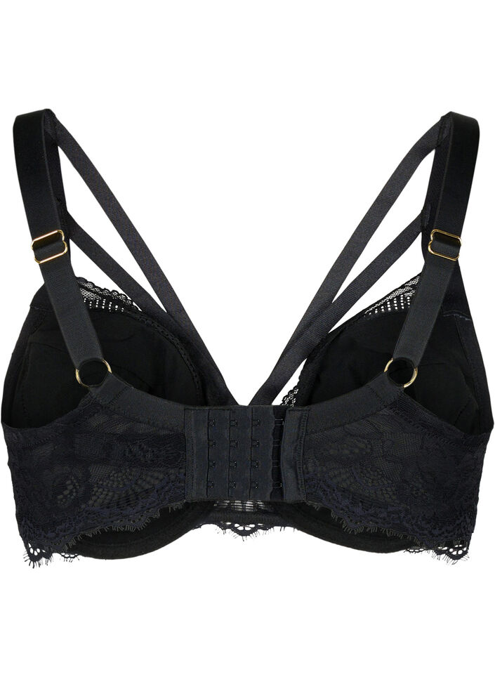  Soutien-gorge à armatures avec chaînes, Black, Packshot image number 1