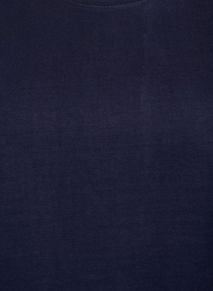 Sweat-shirt &agrave; col ras du cou, Bleu, Packshot image number 2