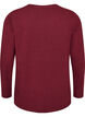 Blouse basique en jersey &agrave; manches longues, Bordeaux, Packshot image number 1