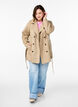 Trench court avec ceinture, Beige, Model image number 1