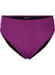 Culotte de bikini taï taille haute, Violet, Packshot image number 0