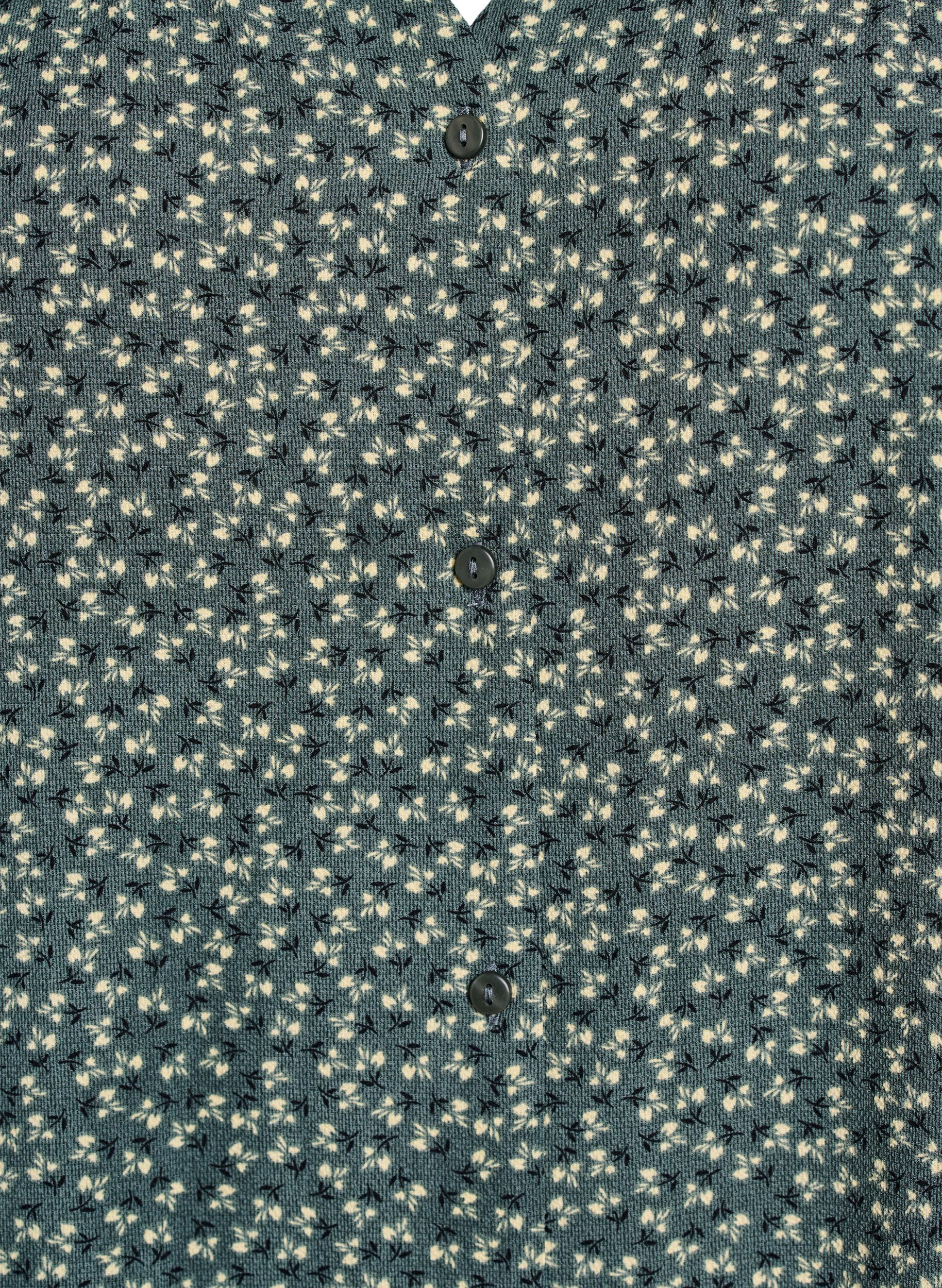 ZizziChemisier &agrave; manches 1/2, Vert fonc&eacute;, Packshot image number 2