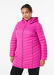Veste l&eacute;g&egrave;re avec poches et capuche amovible., Rose, Model image number 0