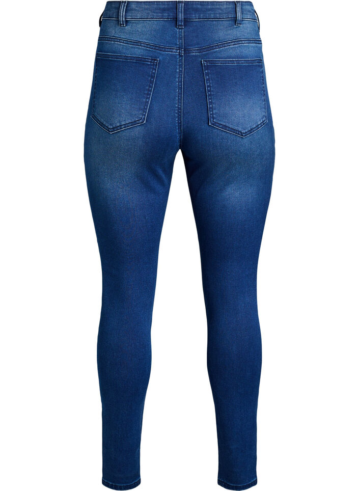 Jean Amy super slim &agrave; taille haute, Bleu, Packshot image number 1