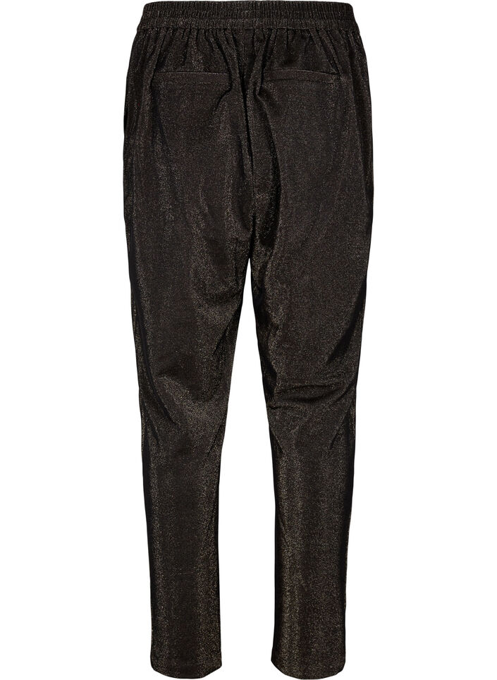 Pantalon Maddison avec mica, Black w. Lurex, Packshot image number 1