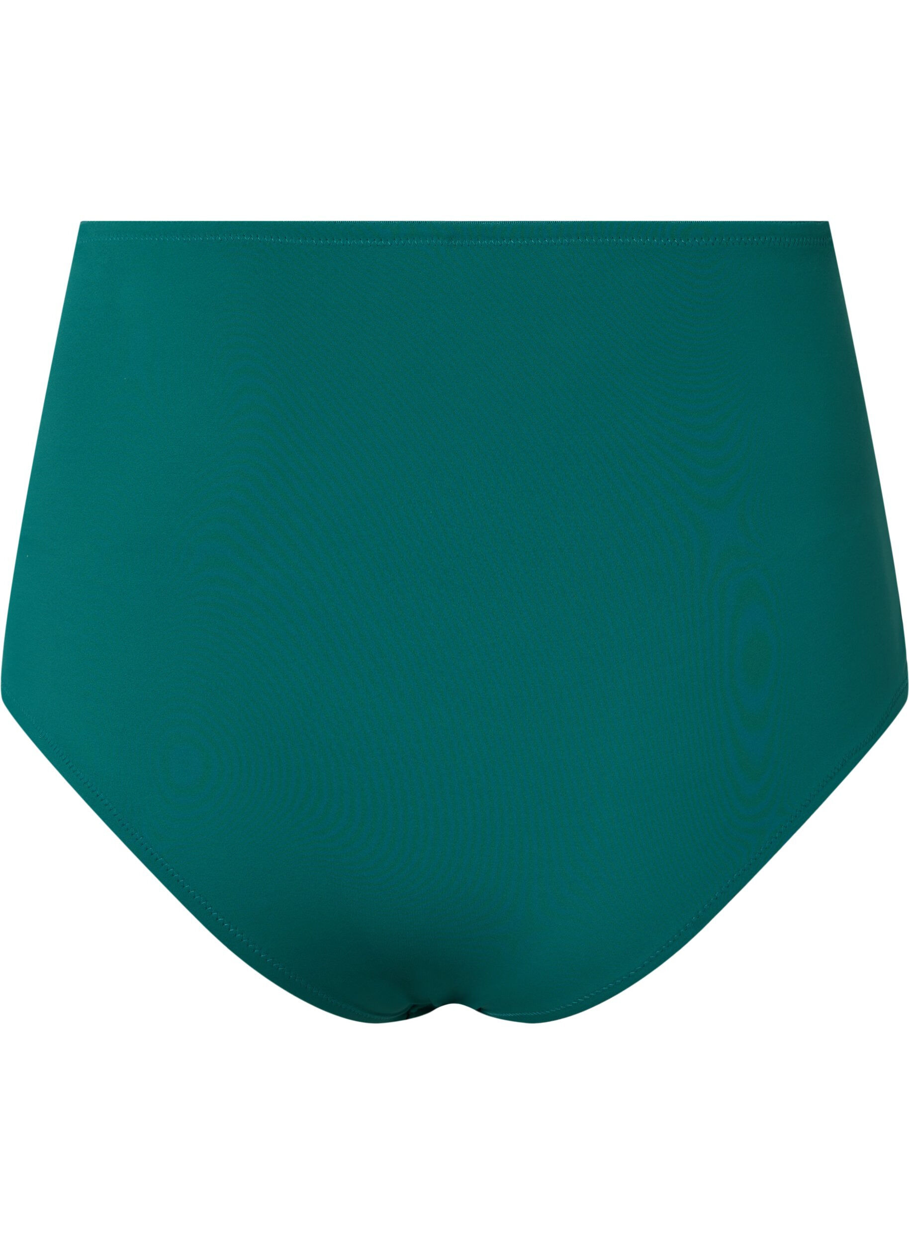 Zizzi Culotte avec dentelle et taille haute, Green-Blue Slate, Packshot image number 1