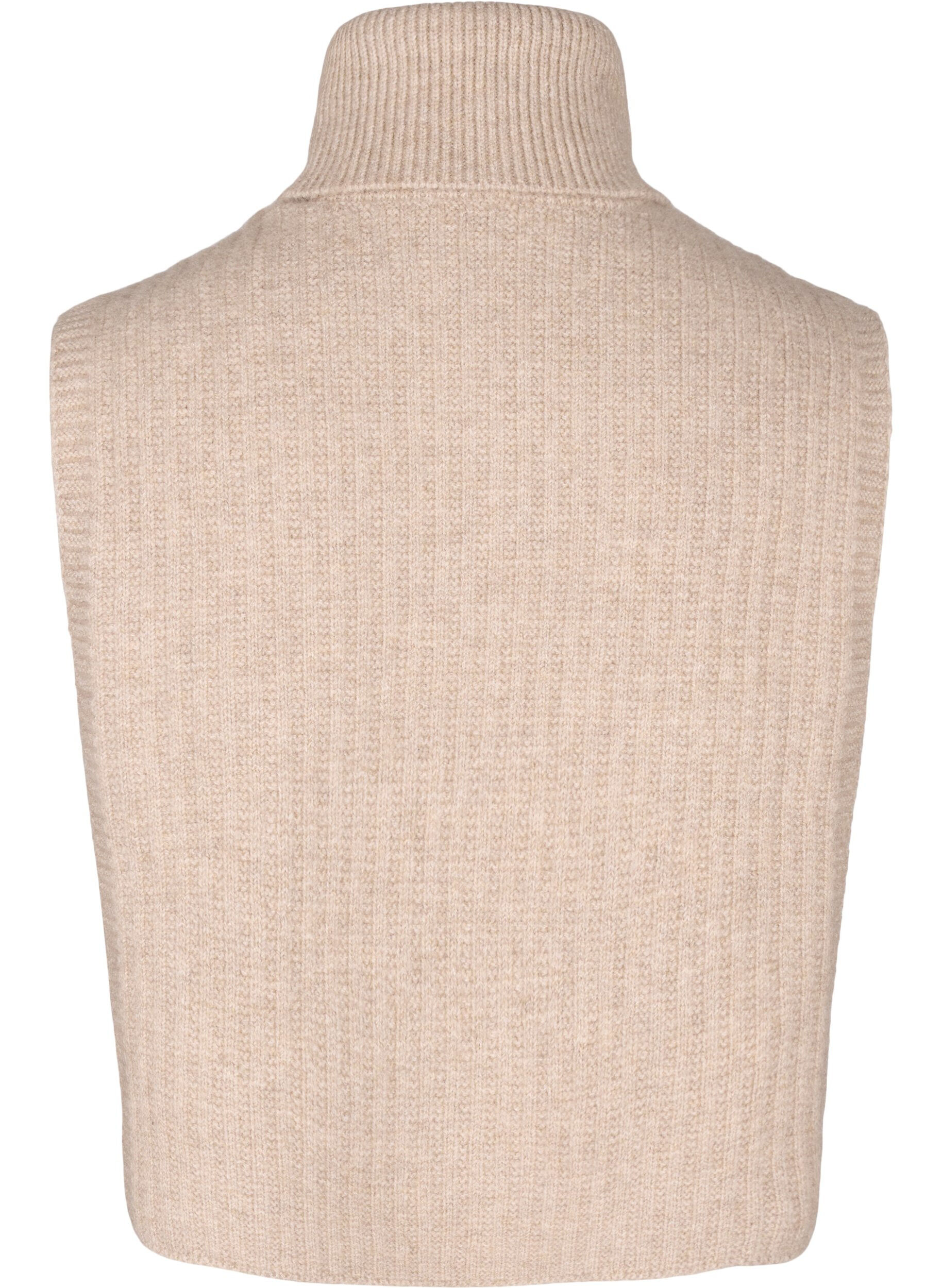 Zizzi Cache-cou en tricot c&ocirc;tel&eacute;, Silver Mink, Packshot image number 1