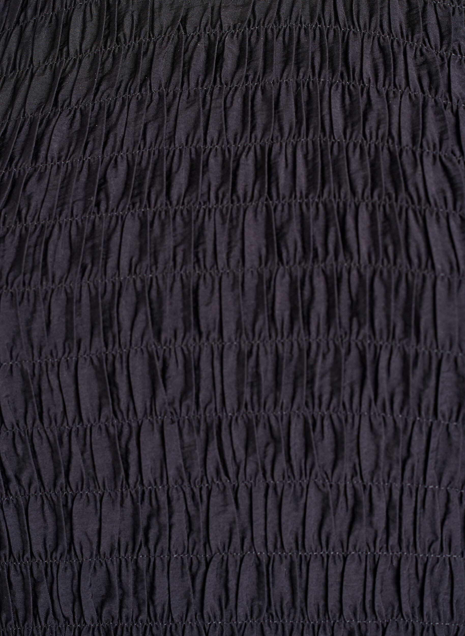 ZizziBlouse avec smocks et manches longues, Noir, Packshot image number 2