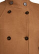 Manteau court &agrave; la coupe &eacute;vas&eacute;e, Marron, Packshot image number 2
