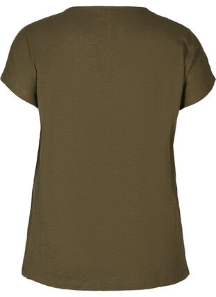 T-shirt imprimé, Ivy green w. White, Packshot image number 1