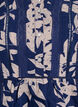Blouse imprim&eacute;e &agrave; manches 1/2, Bleu, Packshot image number 2
