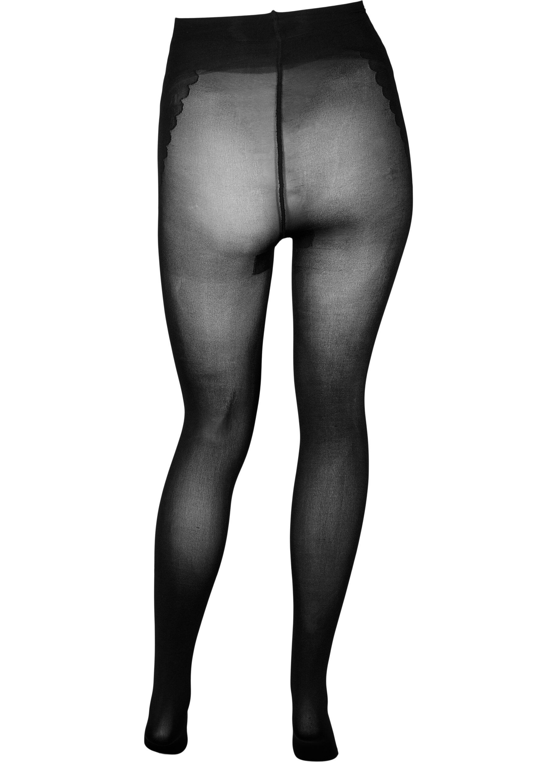 Zizzi Collant de grossesse de 100 deniers, Noir, Packshot image number 1