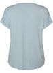 T-shirt en viscose &agrave; rayures paillet&eacute;es, Bleu Clair, Packshot image number 1