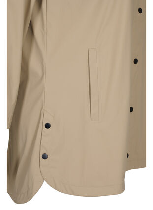 Manteau de pluie avec capuche et poches, Silver Min, Packshot image number 3