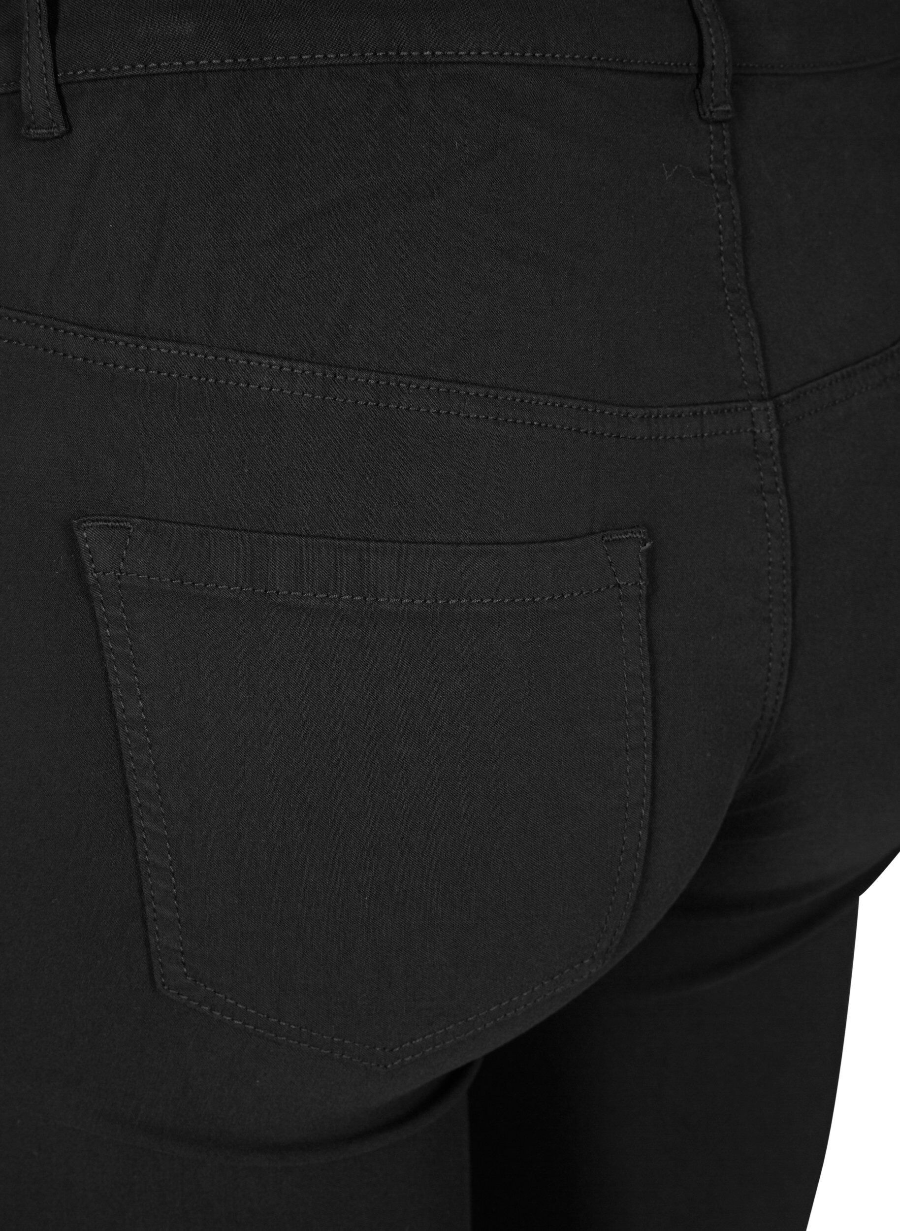 Zizzi Pantalon, Noir, Packshot image number 3