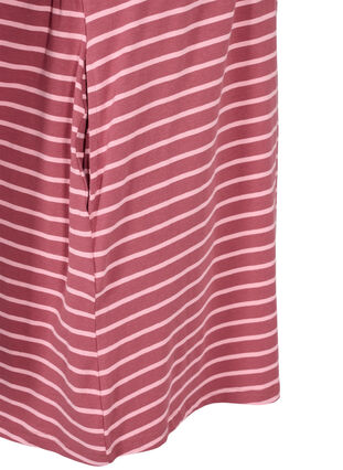 Tunique en coton à manches courtes, Apple Butter stripe, Packshot image number 3