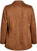 Blazer en su&eacute;dine, Marron, Packshot image number 1