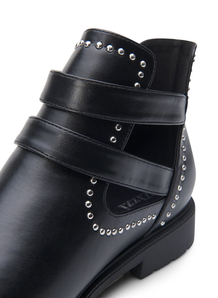 Large - Bottines à clous, Black, Packshot image number 4
