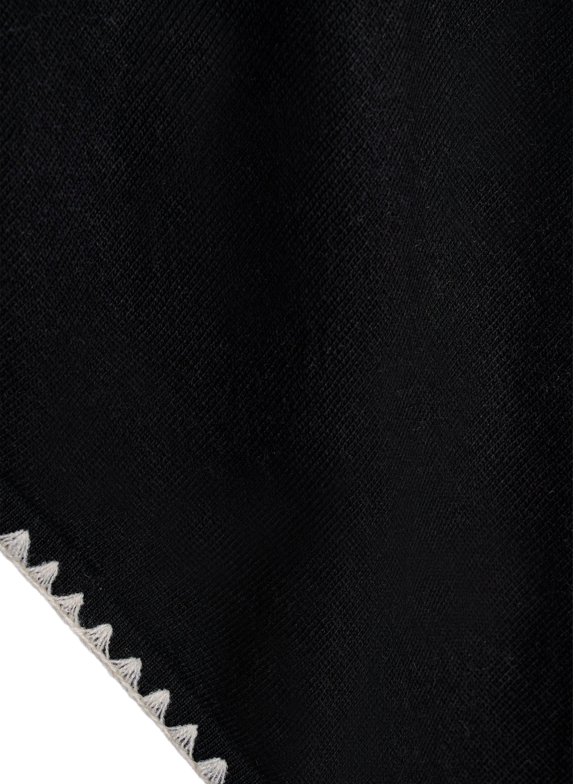 ZizziPoncho en maille fine, Noir, Packshot image number 3