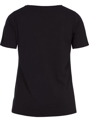 T-shirt basique , Black, Packshot image number 1
