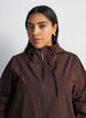 Imperm&eacute;able avec poches et capuche, Marron, Model image number 4