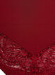 String hipster taille haute avec dentelle, Rouge, Packshot image number 2