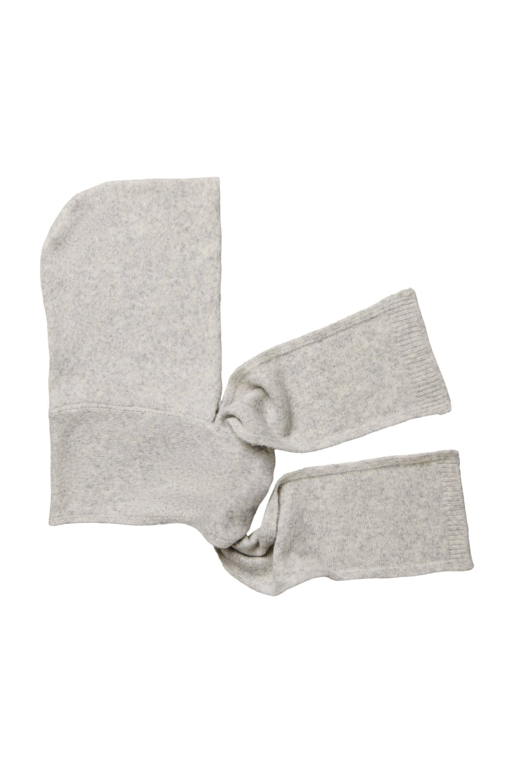 Zizzi&Eacute;charpe en maille &agrave; capuche, Gris, Packshot image number 0