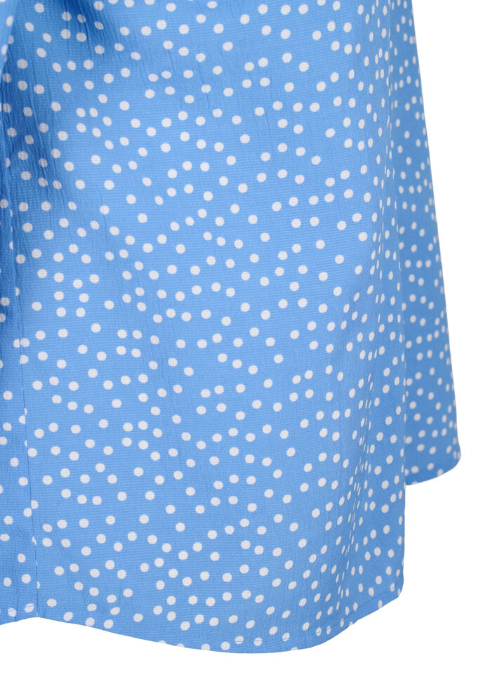 FLASH - Chemise à pois, Marina White Dot, Packshot image number 3