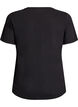 T-shirt imprim&eacute;, Noir, Packshot image number 1