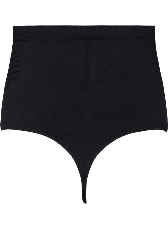 String gainant Shapewear taille haute, Black, Packshot image number 1