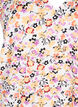 Top floral avec col en V, Off White Flower AOP, Packshot image number 2