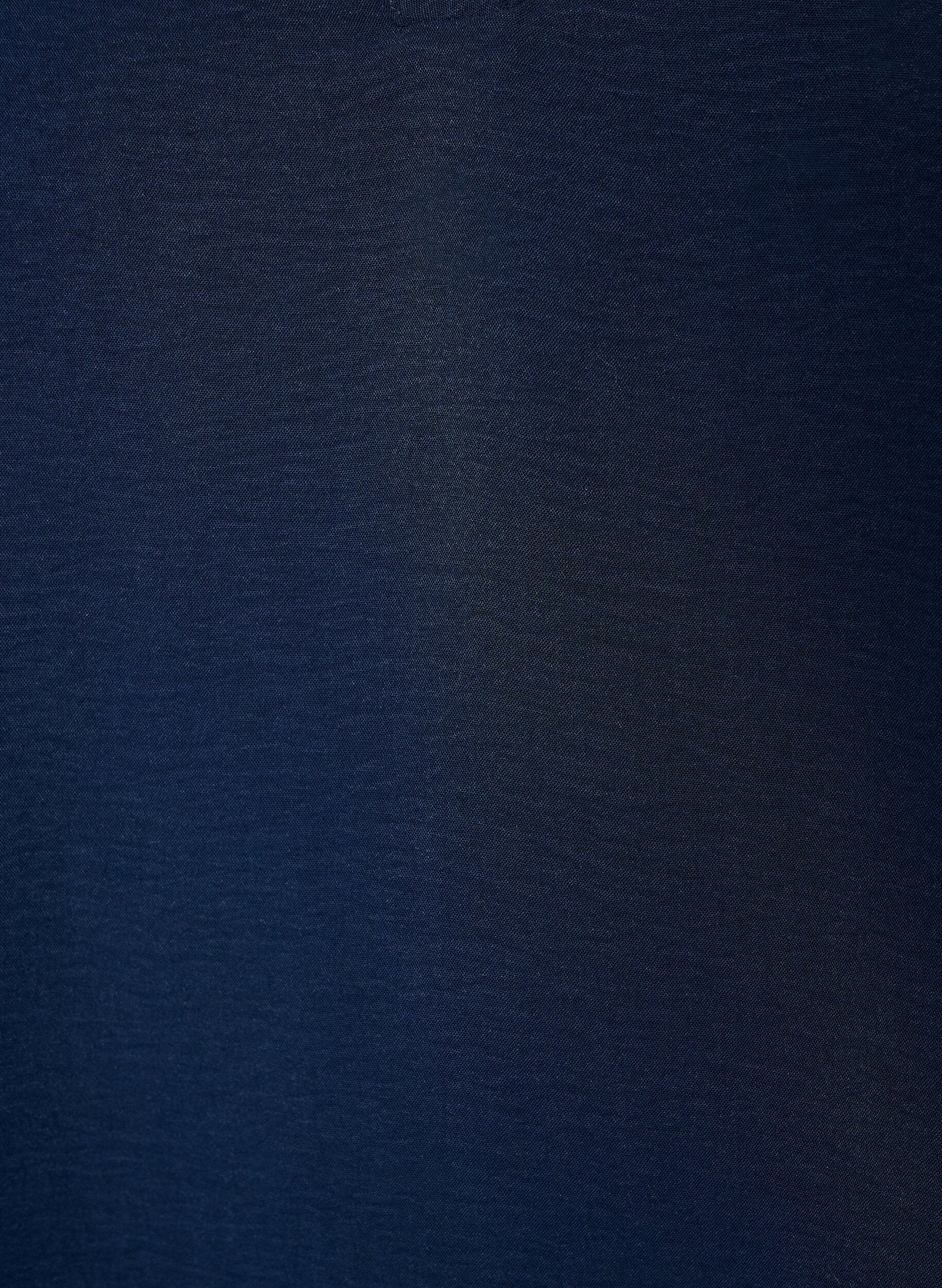 ZizziHaut sans manches effet froiss&eacute;, Bleu, Packshot image number 2