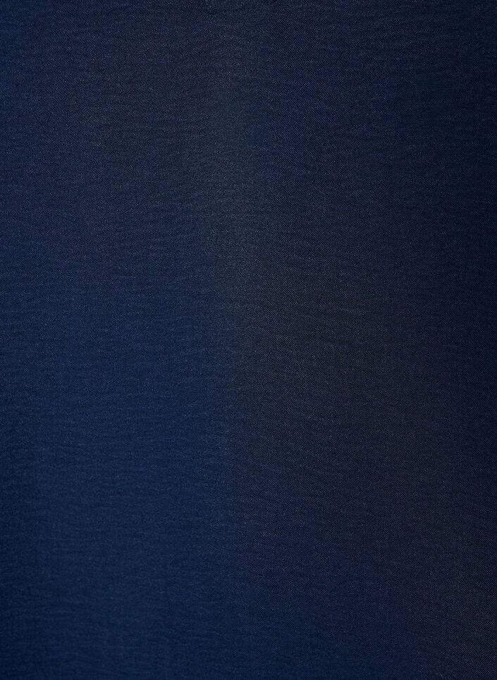 Haut sans manches effet froiss&eacute;, Bleu, Packshot image number 2